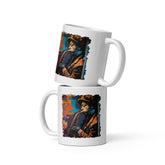 Let The Sax Speak White Glossy Mug - Beyond T-shirts